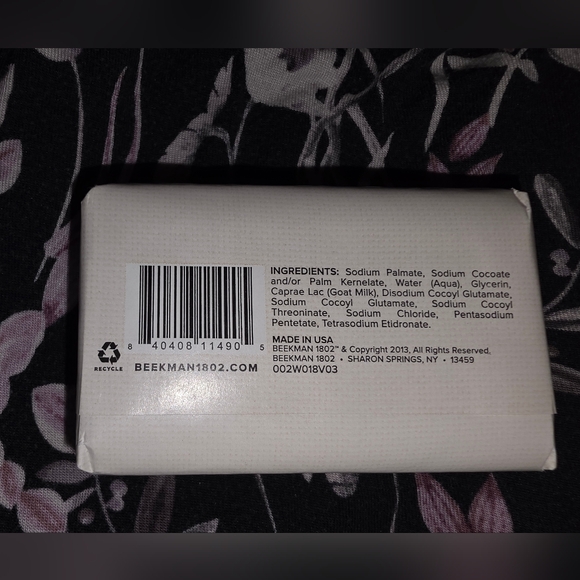 NWT-Beekman 1802 Pure Goat Milk Soap - Picture 2 of 2